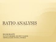 RATIO ANALYSIS