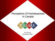 Perceptions Of Homelessness