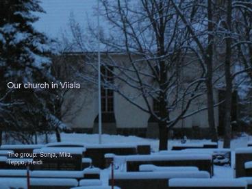 The group: Miia, Sonja, Teppo