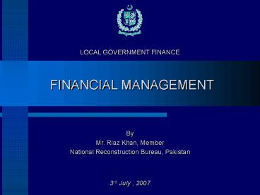 Mr' Riaz Khan, Member