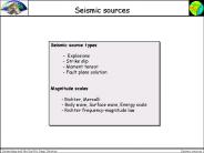Seismic sources
