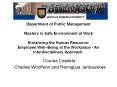 Department of Public Management Masters in Safe Environment at Work Enhancing the Human Resource: Em PowerPoint PPT Presentation