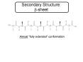 Secondary Structure: PowerPoint PPT Presentation