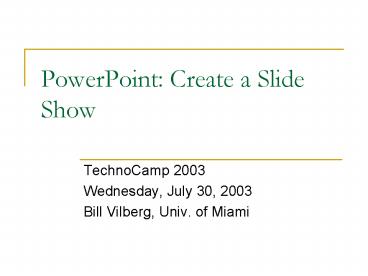presentation player overlay