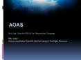 AOAS PowerPoint PPT Presentation