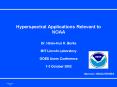 Hyperspectral Applications Relevant to NOAA PowerPoint PPT Presentation