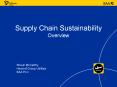 Supply Chain Sustainability Overview PowerPoint PPT Presentation