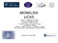 MONALISA LiCAS PowerPoint PPT Presentation