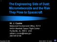 The Engineering Side of Dust: Micrometeoroids and the Risk They Pose to Spacecraft PowerPoint PPT Presentation