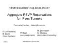 <draft-lefaucheur-rsvp-ipsec-00.txt>  Aggregate RSVP Reservations for IPsec Tunnels Francois Le Faucheur - flefauch@cisco.com PowerPoint PPT Presentation