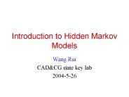 Introduction to Hidden Markov Models