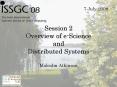 Session 2 Overview of eScience and Distributed Systems PowerPoint PPT Presentation