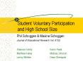 Student Voluntary Participation and High School Size PowerPoint PPT Presentation