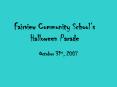 Fairview Community School PowerPoint PPT Presentation