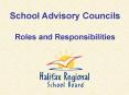 School Advisory Councils PowerPoint PPT Presentation