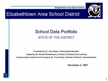 Elizabethtown Area School District