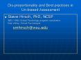 Disproportionality and Best practices in Unbiased Assessment PowerPoint PPT Presentation