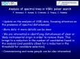 Update on the analysis of VSR1 data, focusing attention on the presence of spectral disturbances. PowerPoint PPT Presentation