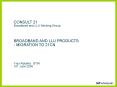 Broadband and LLU Working Group PowerPoint PPT Presentation