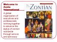 Welcome to Zonta International PowerPoint PPT Presentation