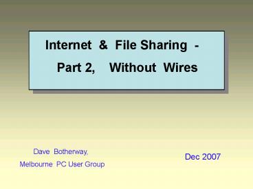 presentation player overlay