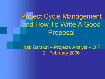 presentation player overlay