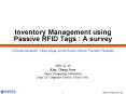Inventory Management using Passive RFID Tags : A survey PowerPoint PPT Presentation