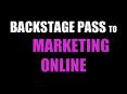 BACKSTAGE PASS TO MARKETING ONLINE PowerPoint PPT Presentation