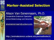 Marker-Assisted Selection