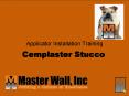 Cemplaster Stucco PowerPoint PPT Presentation