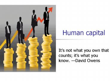 Human capital