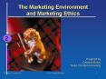 The Marketing Environment and Marketing Ethics PowerPoint PPT Presentation