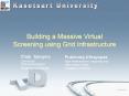 Building a Massive Virtual Screening using Grid Infrastructure PowerPoint PPT Presentation