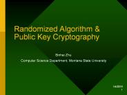 Randomized Algorithm