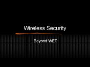 Wireless Security