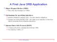 Object Request Broker (ORB) PowerPoint PPT Presentation