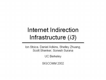 Internet%20Indirection%20Infrastructure%20(i3)