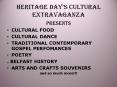 HERITAGE DAYS CULTURAL EXTRAVAGANZA PowerPoint PPT Presentation