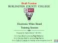Draft Version BURLINGTON COUNTY COLLEGE PowerPoint PPT Presentation