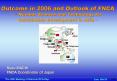 Outcome in 2006 and Outlook of FNCA Nuclear Science and Technology for Sustainable Development in As PowerPoint PPT Presentation