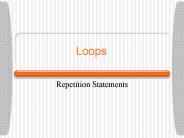 Loops