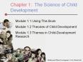 Chapter 1: The Science of Child Development PowerPoint PPT Presentation