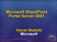 Microsoft SharePoint Portal Server 2001 PowerPoint PPT Presentation