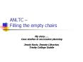 ANLTC Filling the empty chairs PowerPoint PPT Presentation
