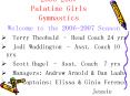 2006-2007 Palatine Girls Gymnastics PowerPoint PPT Presentation