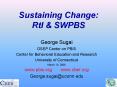 Sustaining Change: RtI PowerPoint PPT Presentation