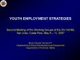 YOUTH EMPLOYMENT STRATEGIES PowerPoint PPT Presentation