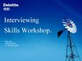 Interviewing Skills Workshop' PowerPoint PPT Presentation