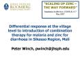Differential response at the village level to introduction of combination therapy for malaria and zi PowerPoint PPT Presentation