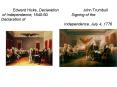 Edward Hicks, Declaration John Trumbull of Independence, 184050 Signing of the Declaration of Indepe PowerPoint PPT Presentation